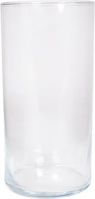 Produktbild von INNA-Glas Glasvase Zylinder Sanya Ocean, transparent, 30 cm, Ø 15 cm - Vase transparent