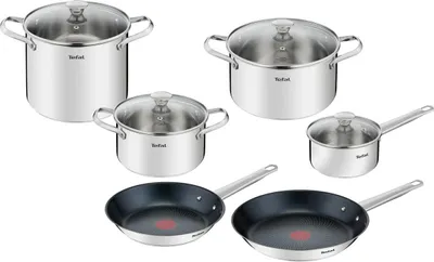 Immagine prodotto di Tefal Cook Eat Set di pentole 10 pezzi TEFAL B922SA55