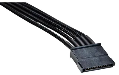 Produktbild von be quiet! CS-6610, 0,6 m, SATA 15-Pin, Schwarz, Dark Power Pro 8- , Straight Power E9- , Pure Power L8- / Power Zone, 86 mm, 230 mm