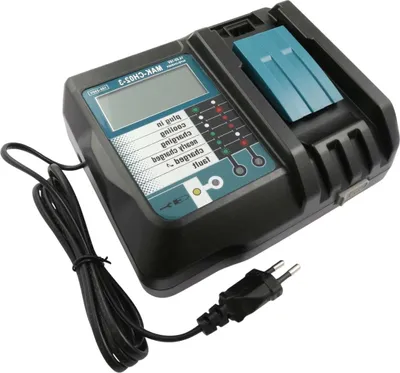 Immagine prodotto di Avizar, caricabatterie per utensili a batteria Makita da 14,4V e 18V, nero