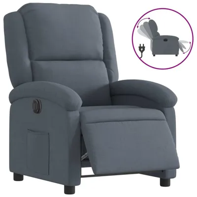 Obrázok produktu pre vidaXL Relax kreslo Electric Dark Grey Velvet