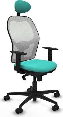 Image de Chaise de bureau Piqueras y Crespo 1D036N1 turquoise