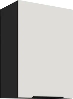 Image de Meuble haut de cuisine LUNARA - largeur 50 cm, blanc/noir