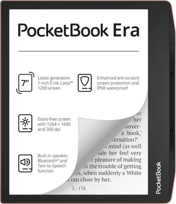 Obrázok produktu pre Čtečka elektronických knih PocketBook 700 Era Copper Dotykový displej 64 GB Černá, měděná