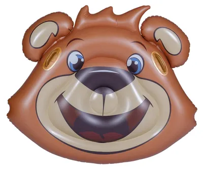 Produktbild von FC Bayern Berni Floater 113x97cm Badeinsel mit Griffen Pool Luftmatratze Kinder