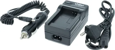 Produktbild von vhbw Ladegerät kompatibel mit Samsung Digimax WB5500, WB690, WB650, WB600, WB700 Kamera - Ladeschale, Kfz-Adapter Ladeanzeige