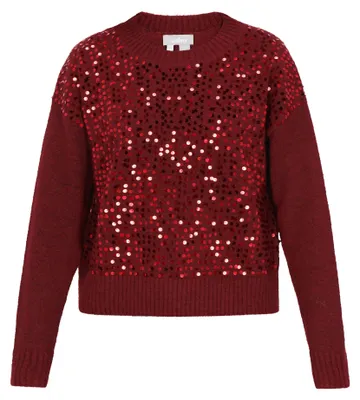Zdjęcie produktu dla Sweter damski Felipa - czerwony, rozmiar XL/XXL