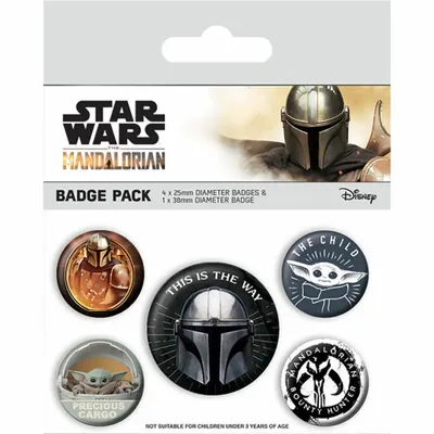 Zdjęcie produktu dla Zestaw odznak Mandalorian