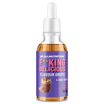 Produktbild von ALLNUTRITION FITKING DELICIOUS FLAVOUR DROPS 50ml Heiße Schokolade