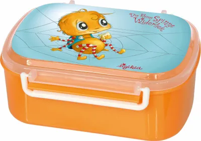 Produktbild von sigikid & friends Die kleine Spinne Widerlich Brotdose, Brotbox, Lunchbox, Kinder, Kunststoff, 17 x 17 cm, 52881