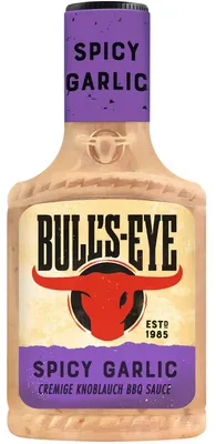 Productafbeelding van Bulls Eye Pittige Knoflook, romige Chili BBQ-saus, 300 ml