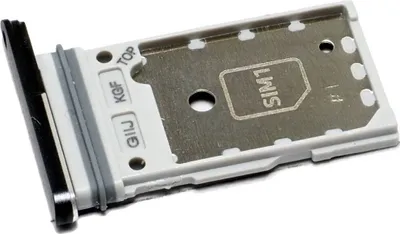 Produktbild von Samsung Galaxy S21 FE (SM-G990B/DS), Dual Simkartenhalter, Original Ersatzteil, Grau, GH98-46790A
