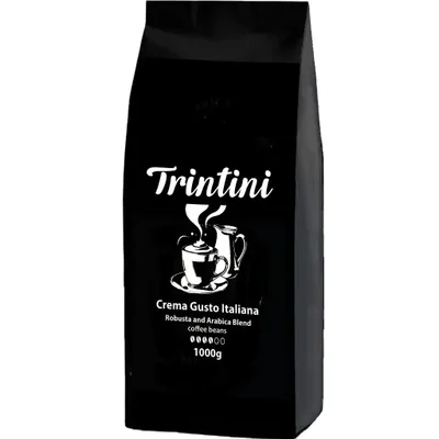 Produktbild von Trintini Crema Gusto Italiana Kaffeebohne 1000g