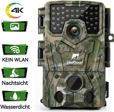 Image de Caméra sauvage 36 MP FULL HD avec batterie Détecteur de mouvement Vision nocturne Extérieur Étanche