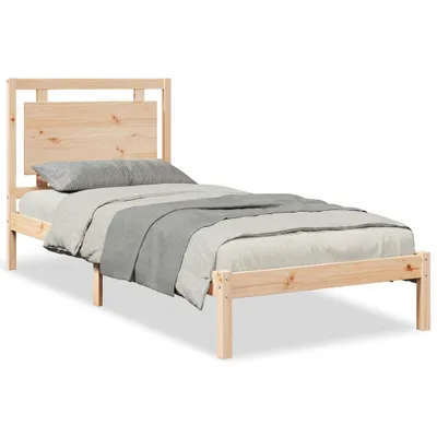 Produktbild von Massivholzbett Extra Lang ohne Matratze 100x210 cm