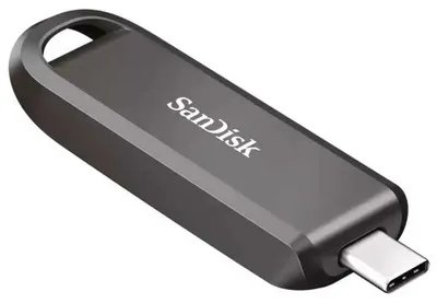 Produktbild von SanDisk Extreme PRO USB-C, 1 TB, USB Typ-A, 3.2 Gen 2 (3.1 Gen 2), 1000 MB/s, Ohne Deckel, Schwarz