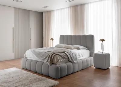 Obrázek produktu pro Jednolůžková postel 120x200 ZOLY - šedá