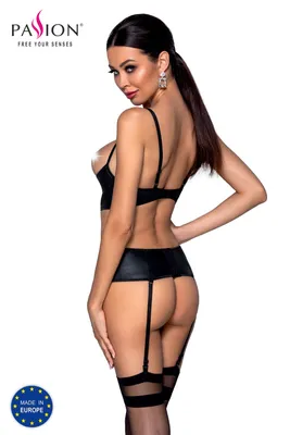 Image de Corset Jannies Open Cups - Noir