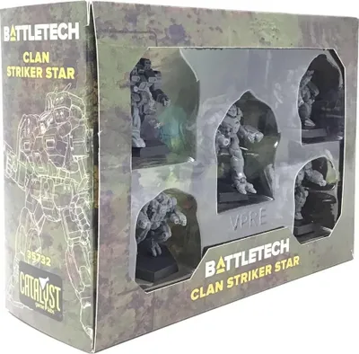 Zdjęcie produktu dla BattleTech Clan Striker Star - Gra figurkowa - Akcesoria - Edycja ENG