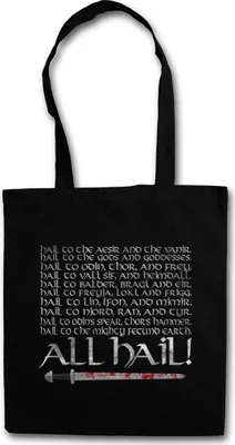 Produktbild von Urban Backwoods All Hail, Stofftasche, Farbe: Schwarz