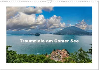 Produktbild von Traumziele am Comer See (Wandkalender 2025 DIN A3 quer), CALVENDO Monatskalender