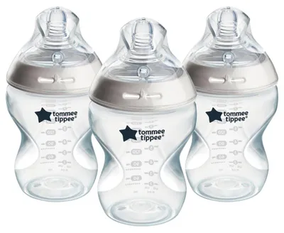 Produktbild von Tommee Tippee Anti-Kolik Babyflaschen 260ml brustähnlicher Sauger 3er-Pack