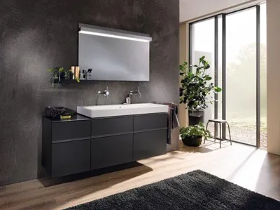 Immagine prodotto di Geberit iCon lavabo 120x48,5cm blanc, sans trous pour robinets, 124025000, 124025000