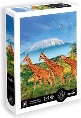 Produktbild von Calypto Giraffen 500 Teile XL Puzzle