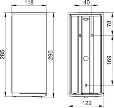 Produktbild von KEUCO 14987370037 Desinfektionsmittelspender Plan 14987