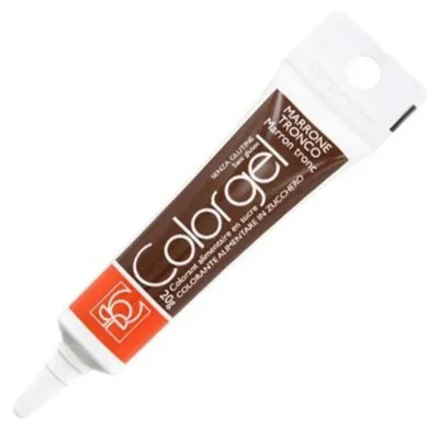 Image de Colorant gel brun Modecor, 20 g