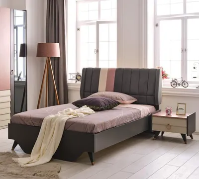 Zdjęcie produktu dla stolik nocny do sypialni Łóżko kompletny zestaw designerskich mebli
