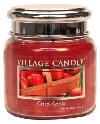 Obrázek produktu pro Village Candle Vonná svíčka ve skle, Svěží jablko - Crisp Apple 3,75oz