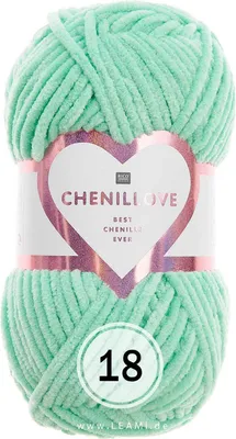 Produktbild von Rico Creative Chenillove 18 aquamarin