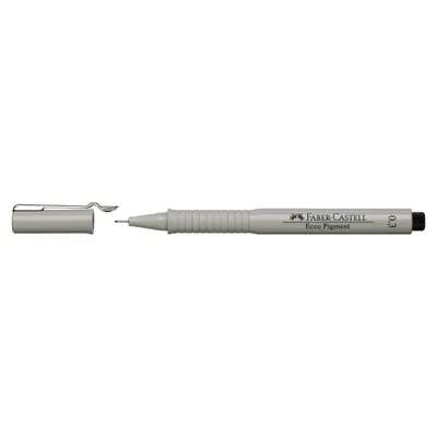 Imagen del producto de Faber-Castell 166399: Bolígrafo de tinta ECCO PIGMENT, punta de 0,3 mm, color , (apto para documentos)
