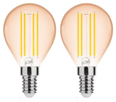 Produktbild von Modee E14 LED-Lampe P45 4W 360lm 1800K extra warmweiß 2 Stück