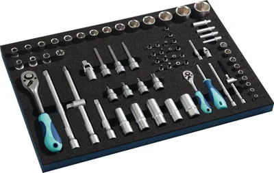 Image de Jeu d'outils 71 pièces, module 3/3, clés à douille