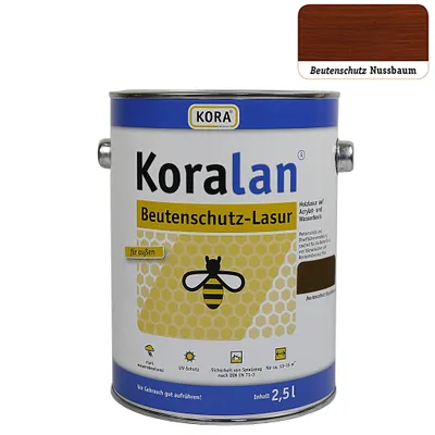 Produktbild von Koralan® Beutenschutz-Lasur 2,5 l Dose, nussbaum