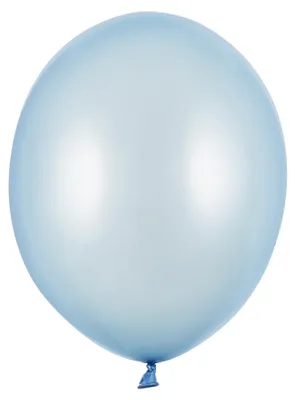 Produktbild von Strong Balloons 30cm, Metallic Baby Blue (1 Packung / 50 Stück)