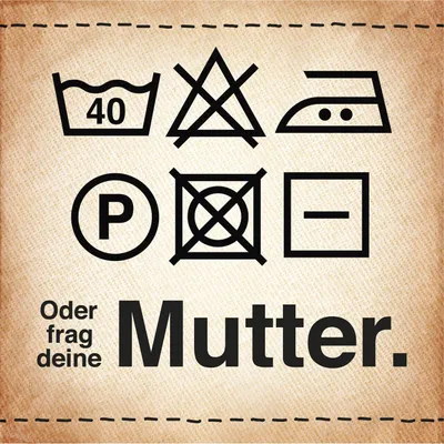 Produktbild von homeBLOCKrocks® MAGNET „oderfragdeinemutter“