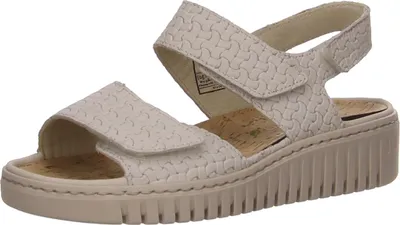Produktbild von Waldläufer Sandaletten, mit Tieffußbett in beige, Gr. 6