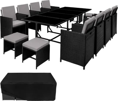 Produktbild von Rattan Sitzgruppe Palma für 8 bis 12 Personen