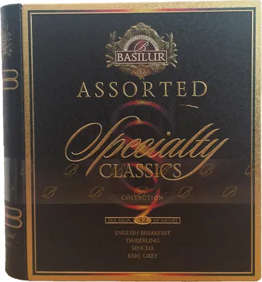 Produktbild von Basilur Tea Book Specialty Classics Tee Set Geschenkset Geschenkideen Teebuch