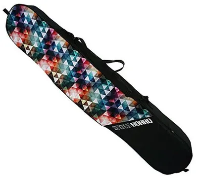 Produktbild von Solidchoice – Snowboardtasche Triangles – Robuste Tasche für Snowboards bis 165 cm