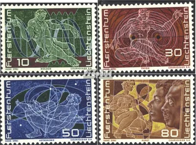 Produktbild von Briefmarken Liechtenstein 1969 Mi 508-511 (kompl.Ausg.) postfrisch 250 J. Liechtenstein