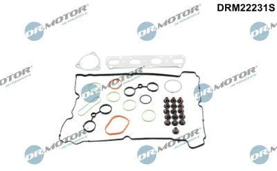 Produktbild von DR.MOTOR AUTOMOTIVE DRM22231S Zylinderkopf Dichtungssatz passend für PEUGEOT 207 (WA, WC) 207 CC (WD) 208 I Schrägheck (CA, CC) 308 SW II 308 SW I