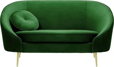Produktbild von SLF24 - Zweisitzer-Sofa Kooper - dunkelgrün - Velluto 10