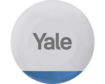 Immagine prodotto di Sirena da esterno Yale Sirena senza fili Blu, Grigio