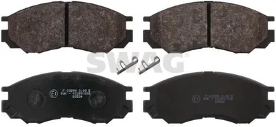 Produktbild von SWAG Bremsbeläge Satz Vorne Bremsklötze für MITSUBISHI L 200 (K7T, K6T) 80 91 6645
