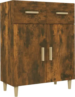 Obrázek produktu pro vidaXL Příborník kouřový dub 69,5x34x89 cm výrobek ze dřeva