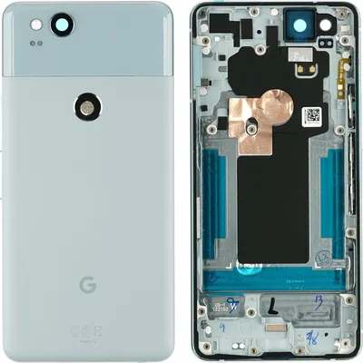 Produktbild von Gehäuse Rückseite für Google Pixel 2, Blau